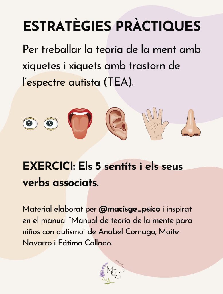 Estratègies pràctiques per treballar la teoria de la ment amb TEA